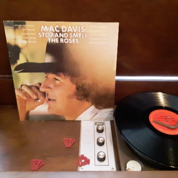 Media Mac Davis Stop And Smell The Roses Circa 1974 Poshmark